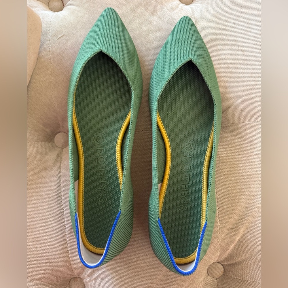Rothy's Willow Pointed-Toe Flats